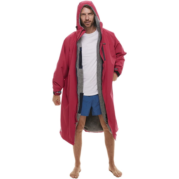 2024 Red Paddle Co Genvundet EVO Pro Langærmet Skift Robe / Poncho 002-009-006 - Fuchsia Pink